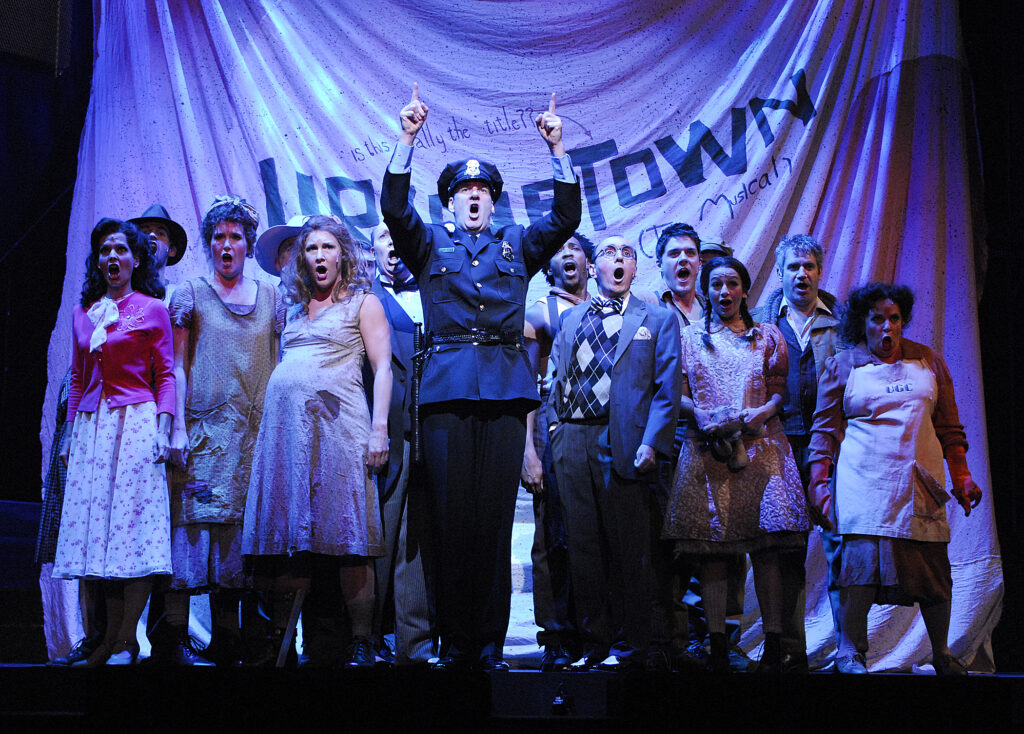 UT016 Urinetown, Lyric Theatre, Lyric Theatre of Oklahoma, Costume Rentals, Costumes, Rental