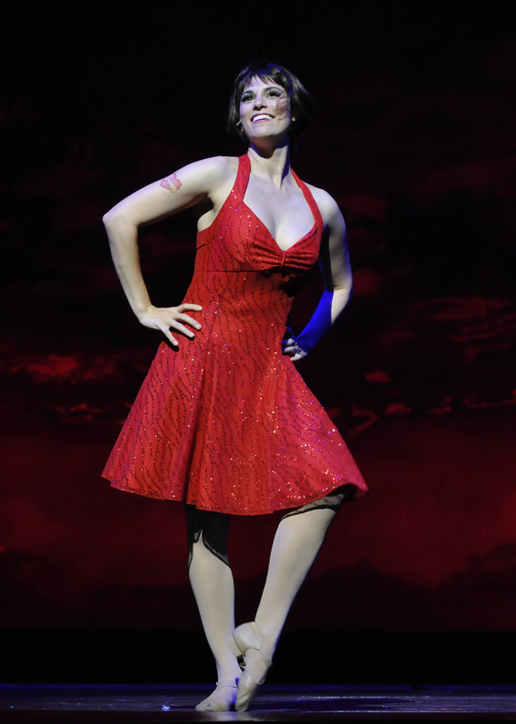Lyric Theatre's SWEET CHARITY Milena Govich in Lyric Theatre's 2012 production of SWEET CHARITY. Photo by Wendy Mutz.