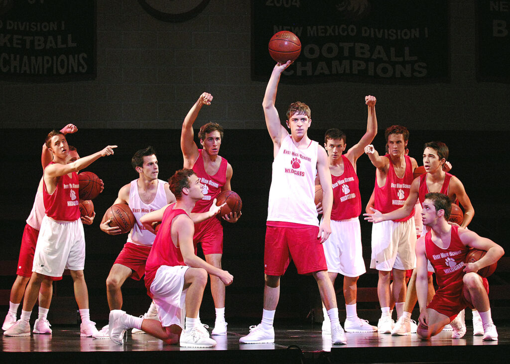 Lyric Theatre's 2007 production of DISNEY'S HIGH SCHOOL MUSICAL. Photo by Wendy Mutz.